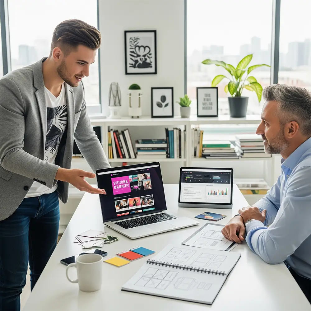 Servicii web design
